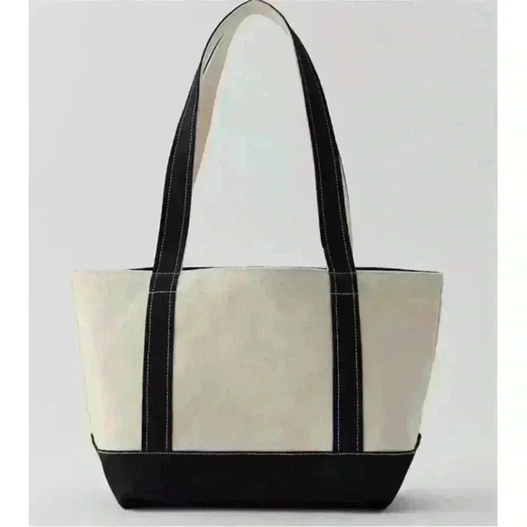 NWT BAGGU X Gudetama small heavyweight canvas tote bag - Picture 5 of 7